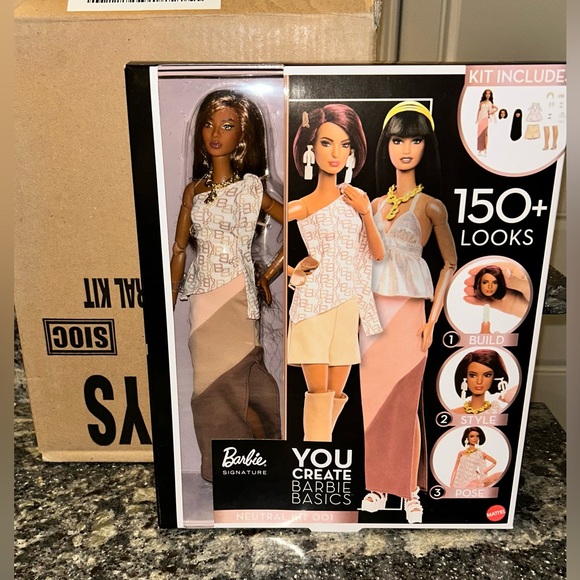 Barbie Signature You Create Barbie Basics Neutral Kit 001 Dolls